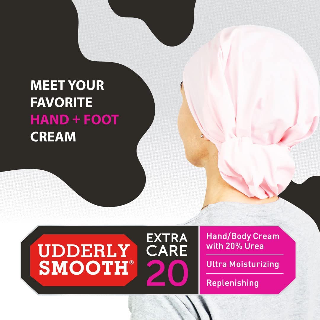 Udderly Smooth Extra Care Cream with 20% Urea, Replenishing, 8 oz (Pack of 5)