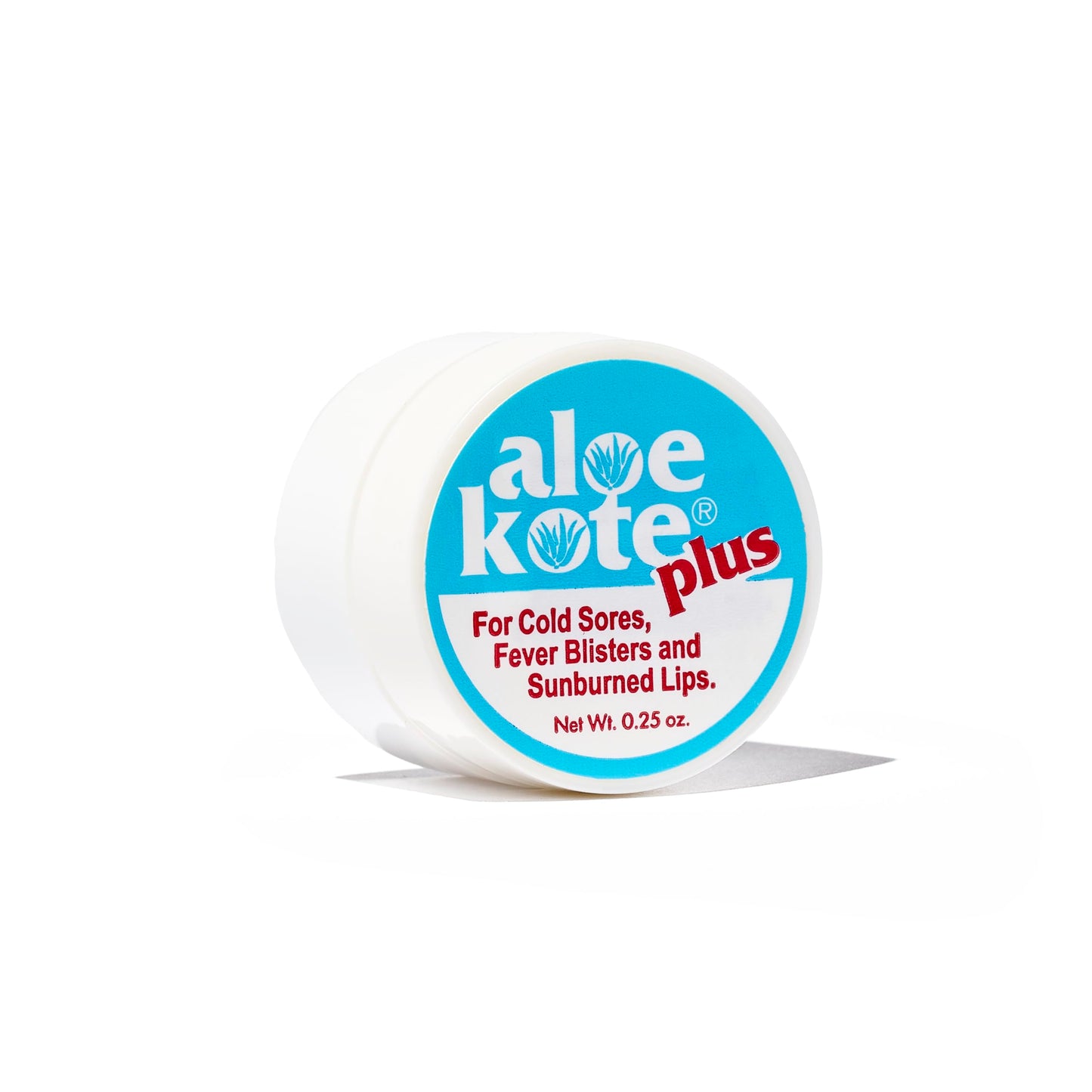 Aloe Kote Plus Medicated Lip Balm - .50 Oz. Jar - With Natural Moisturizing Oils and Hydrating Aloe Vera Gel - Alcohol-Free - Menthol, Phenol, and Camphor- Assorted Lip Care Pack - 2 pack