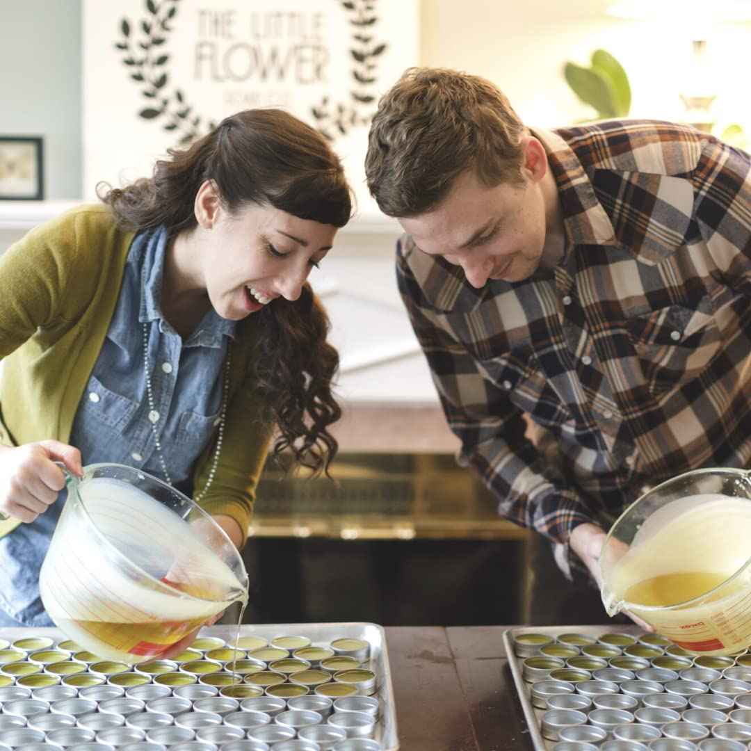 Gifts for her Handmade Spa Gift Set - women care package presents to get mom sister coworker wife girlfriend best friend Unique soap basket