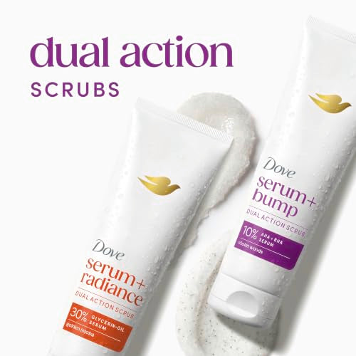 Dove KP Bump Eraser Body Scrub - 10% AHA BHA Serum 8.5oz
