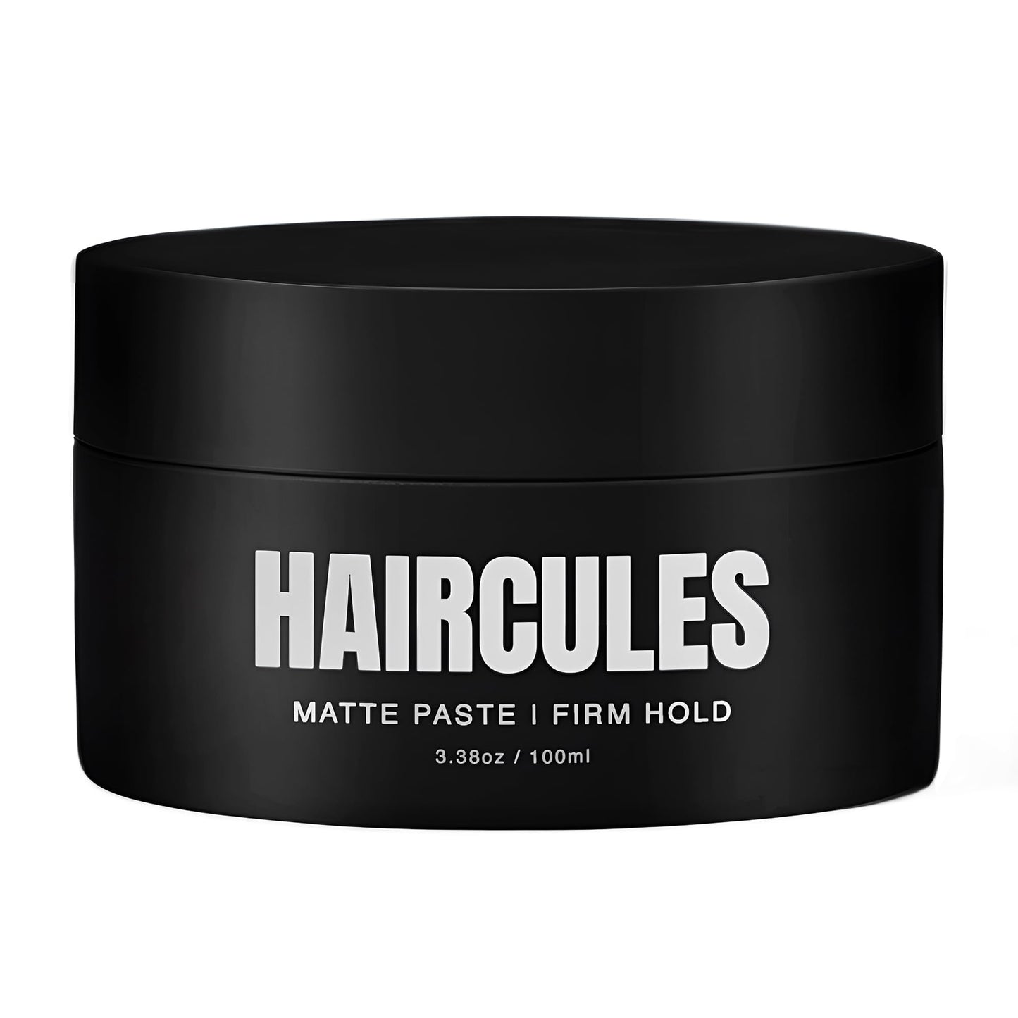 Haircules Matte Hair Paste - Strong Hold, No Shine, Long-Lasting Definition & Texture, Non-Greasy Styling Clay for Men, No Flakes, Works on All Hair Types, Keeps your Hair Healthy