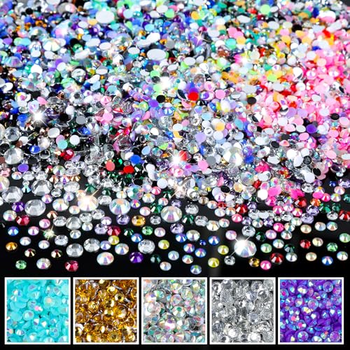 Rhinestone Bedazzling Kit 10000PCS with Glue & Tools