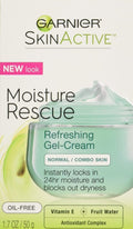 Garnier SkinActive Moisture Rescue Refreshing Gel Cream 1.7 oz (Pack of 2)