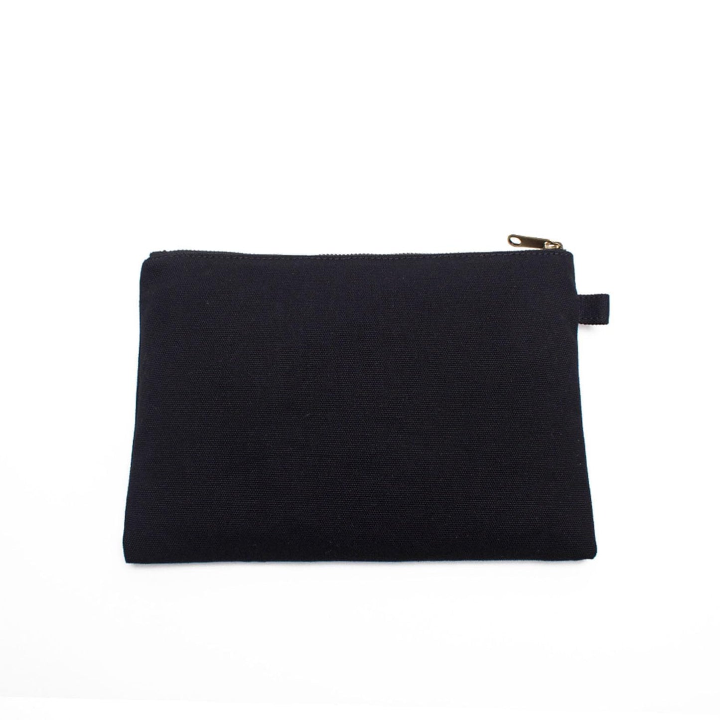 YONBEN Zipper Pouch Storage Bag Simple and Stylish Women's Cosmetic and Travel Bag (Black-basic-2)