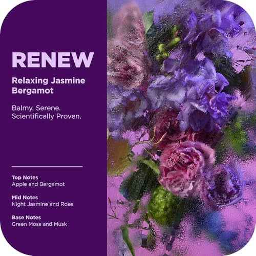 OLLY Renew Body Wash with Vitamin D, Retinol & Botanicals ? Nourishing Cleanser for Skin Barrier Repair, Deep Hydration, Jasmine Bergamot Scent, 17oz