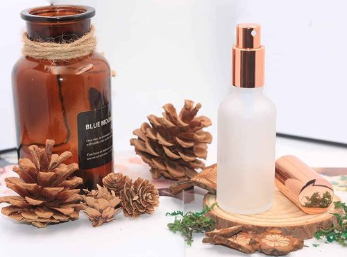 6 Packs Frosted Glass Spray Bottle Travel Spray Bottles Perfume Atomizer Fine Mist Spray Bottles DIY Empty Bottle For Essential Oils,Perfume,Cosmetic Liquids Funnel&dropper Labels Included,