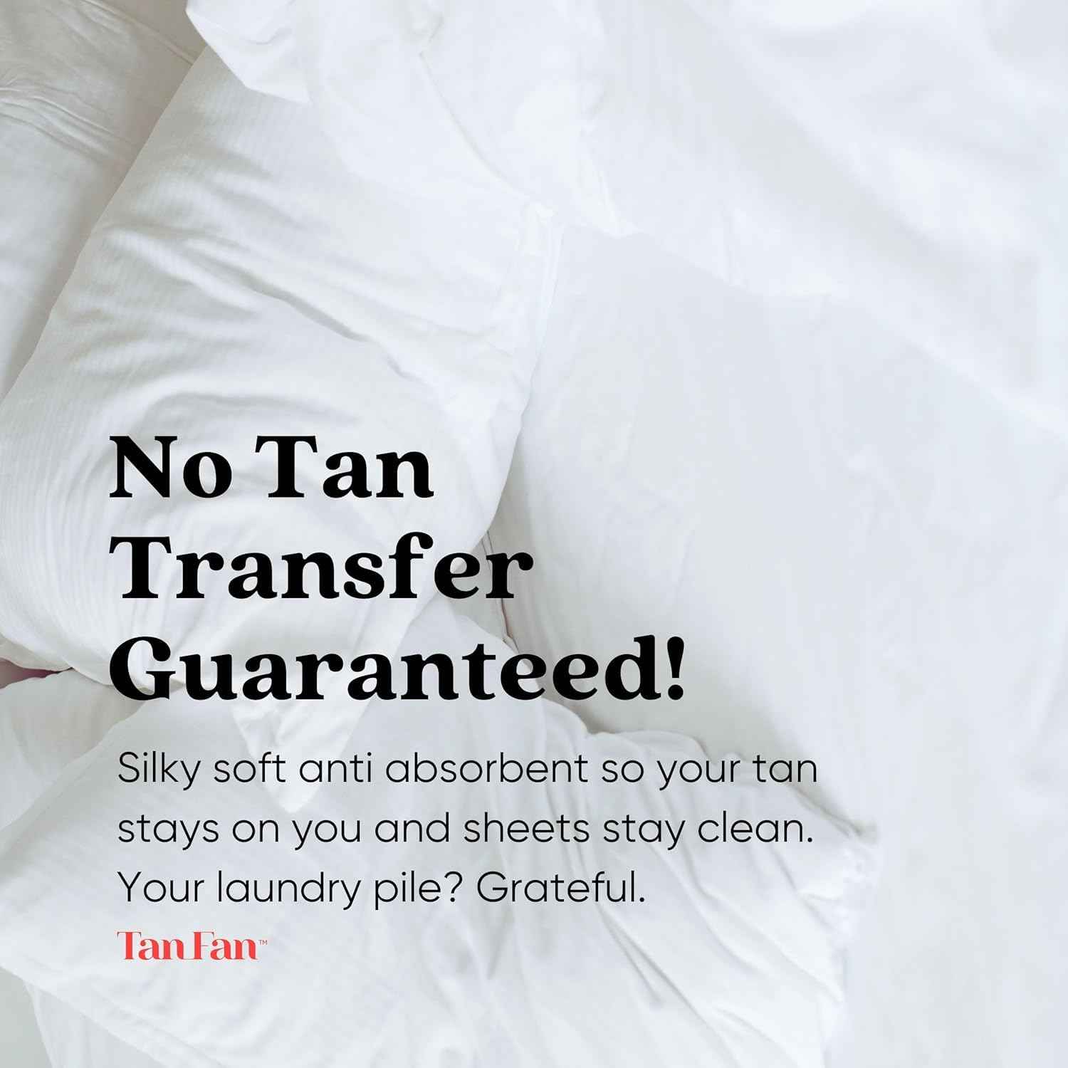 Tan Fan Self Tan Drying Powder - Stops Sticky Feeling After Sunless Tanner - 100% Vegan Talc-Free Translucent Loose Setting Powder In Shaker Bottle For Smooth Silky Skin - USA Made (Coconut 3oz)