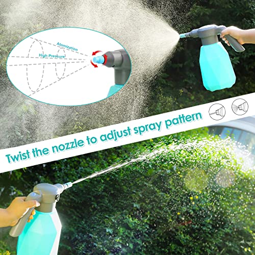 SideKing 0.5 Gallon Electric Plant Mister with Adjustable Spray Modes