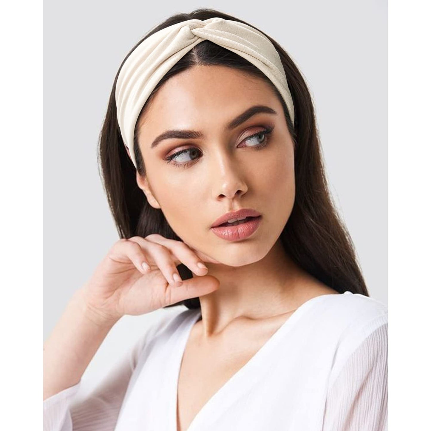 Jesries 12 Pack Headbands for Women Fashion Hair Bands Non Slip Boho Hair Wrap for Girls