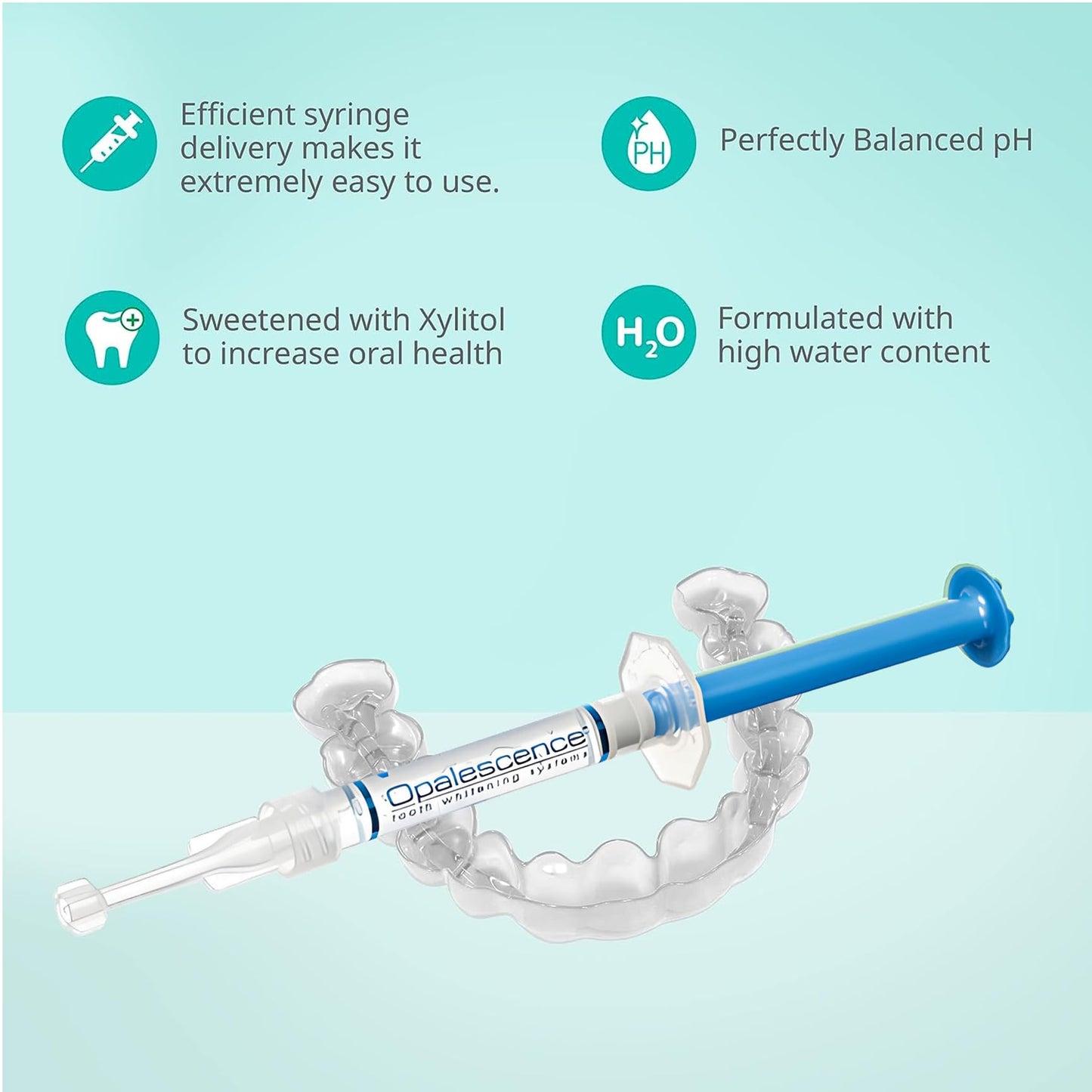 Opalescence 20% Teeth Whitening Refill Kit (2 Packs / 4 Syringes) Carbamide Peroxide. Made by Ultradent, Unflavored. Tooth Whitening Refill Syringes - B-5402-2