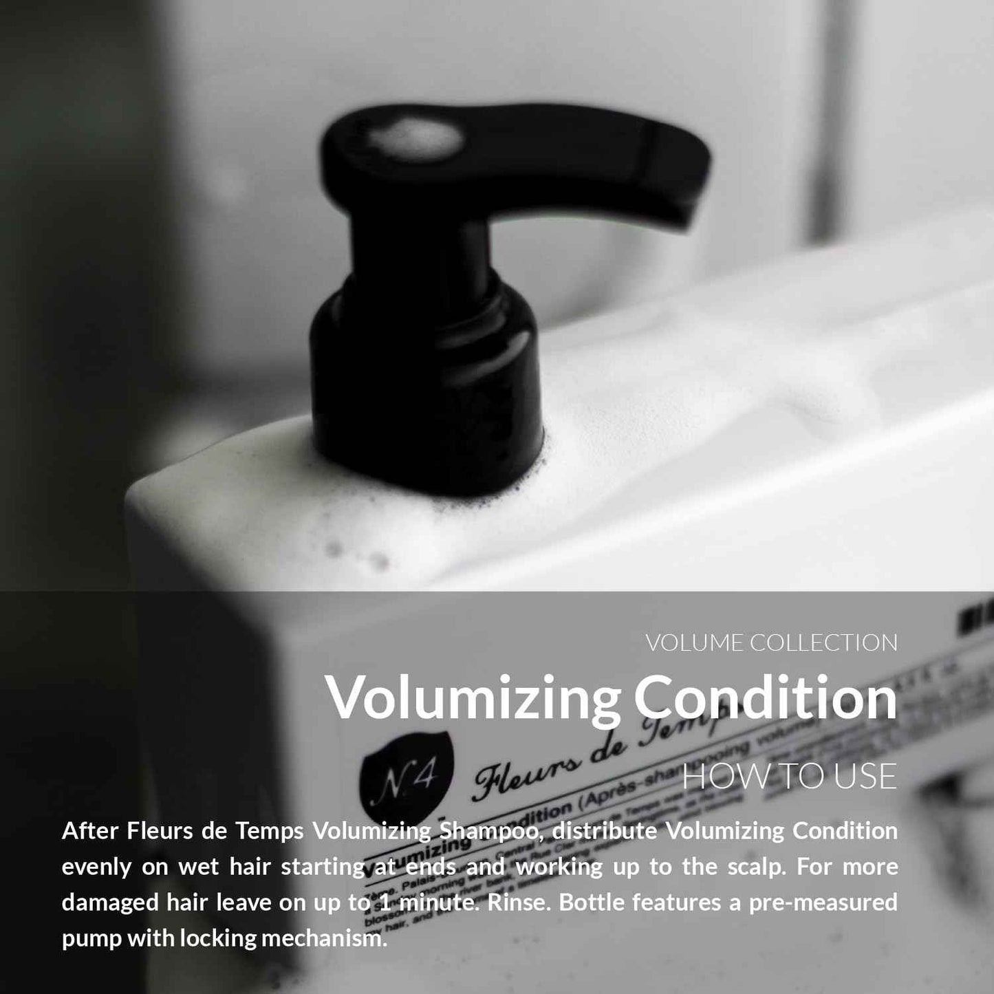 Number 4 Hair Conditioner, Volumizing Conditioner, Volumizing Condition, 8.5 oz