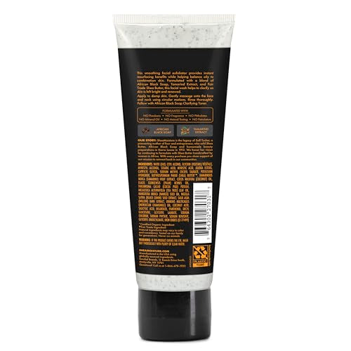 SheaMoisture African Black Soap Facial Wash & Scrub 4 oz