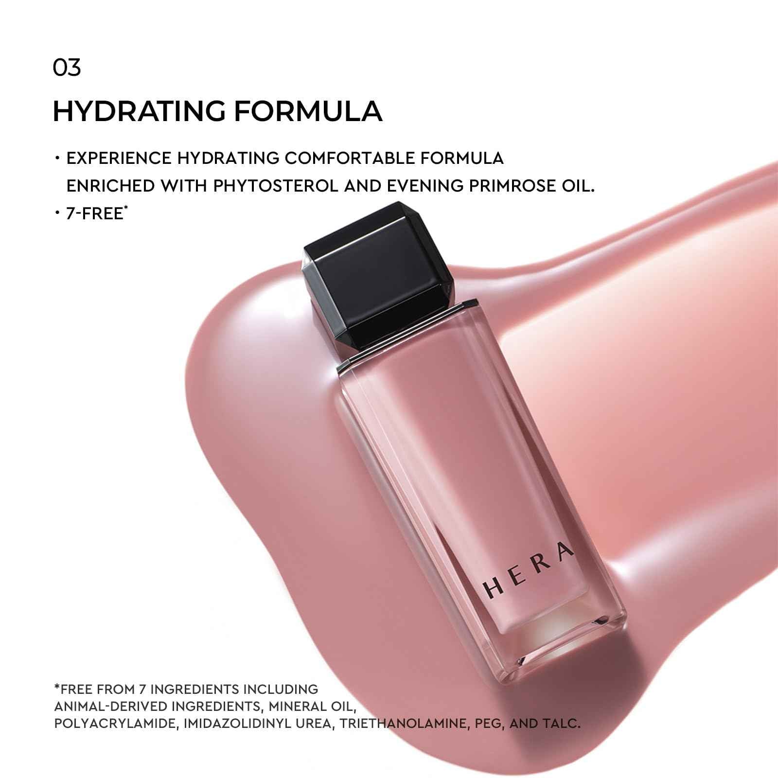 HERA Sensual Nude Lip Gloss #415 BROWNIE BOY - FELIX Picked [Featured on JUST MAKEUP] | Volumizing Sheer & Glossy Finish, Non-sticky, Moisturizing and Hydrating, Korean Makeup, 0.17 oz. (5g)