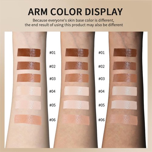 Covebalm Foundation, Skween Beauty Skin Tint, 4-in-1 Foundation Moisturizing Stick, Natural Cover Beauty Balm, Moisturizing, Locks In Moisture and Fits Skin Lightly (#03)