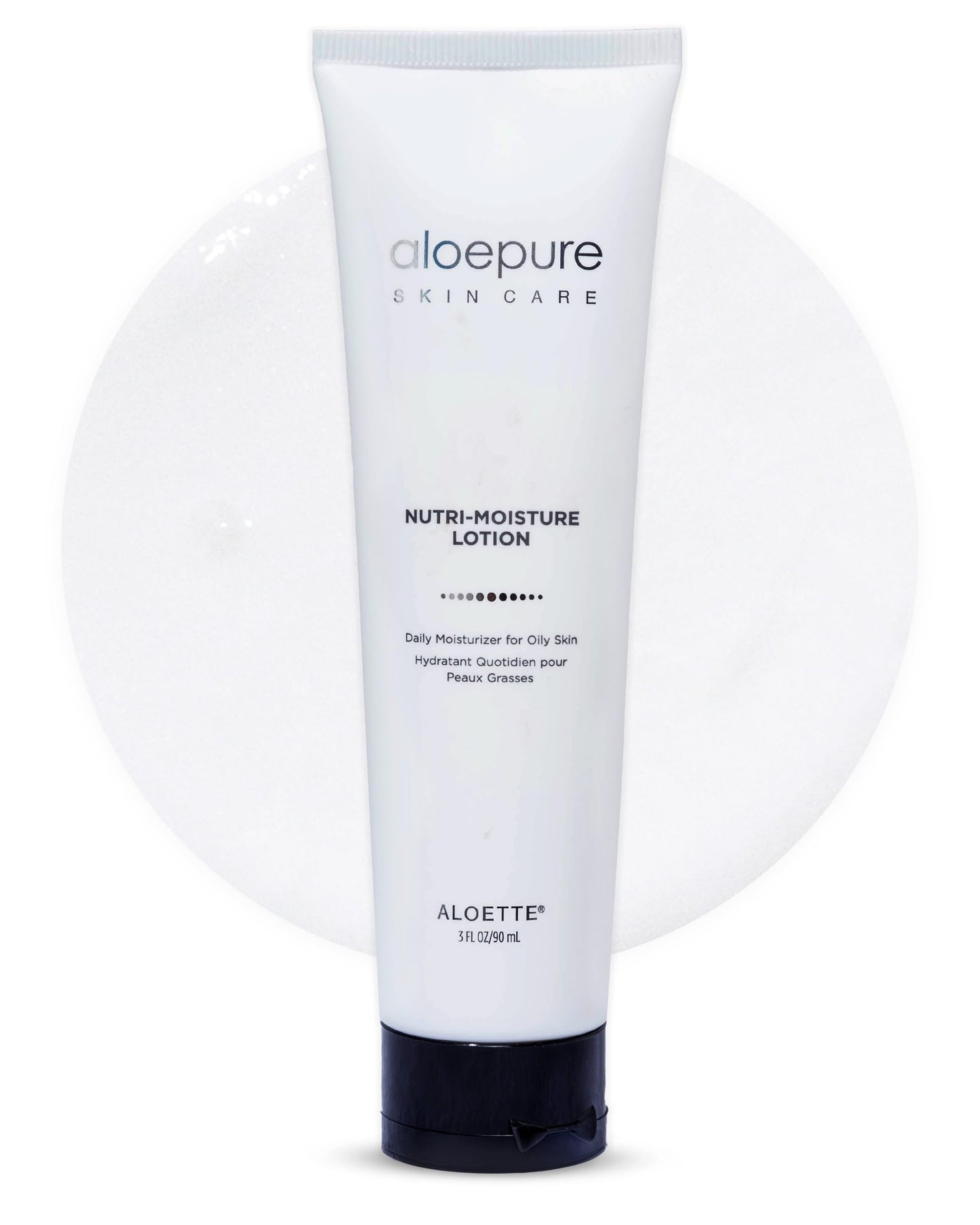 Aloette Facial Moisturizer for Oily & Irritable Skin, Nutri Moisture Lotion - Lightweight Daily Moisturizer for Uneven Skin Tone, Breakouts & Acne - Moisturizing, Hydrating & Soothing Face Cream