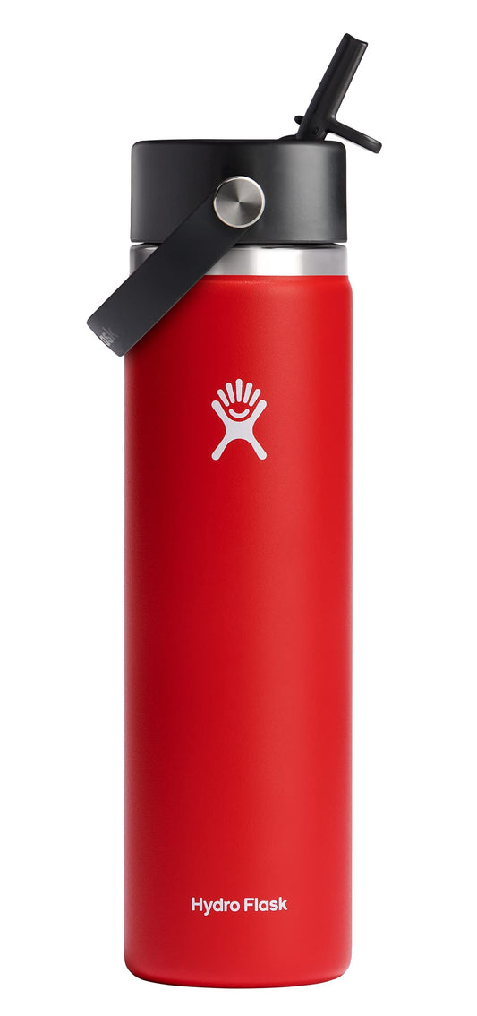 Hydro Flask Wide Flex Straw Cap Goji 24 Oz