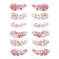 BlackWings 6 Pairs Silicone Eye Patches with Self-Adhesive Design - Cute Bear & Rabbit Inspired Eye Care Patches (Little Bear Little Rabbit 6pairs)