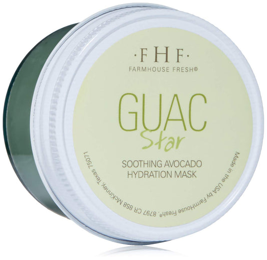 FarmHouse Fresh Guac Star Soothing Avocado Hydration Mask, 3.2 Fl Oz