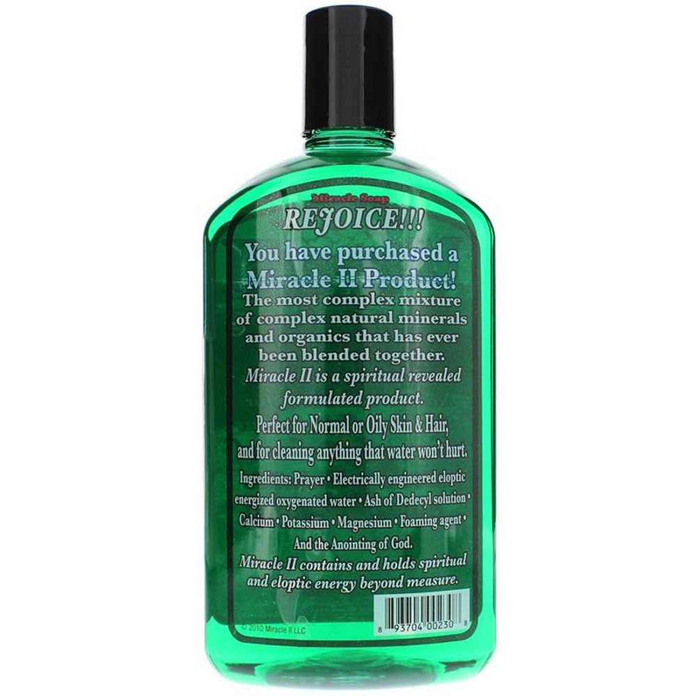 Miracle II Regular Soap 22 Oz (Miracle 2)