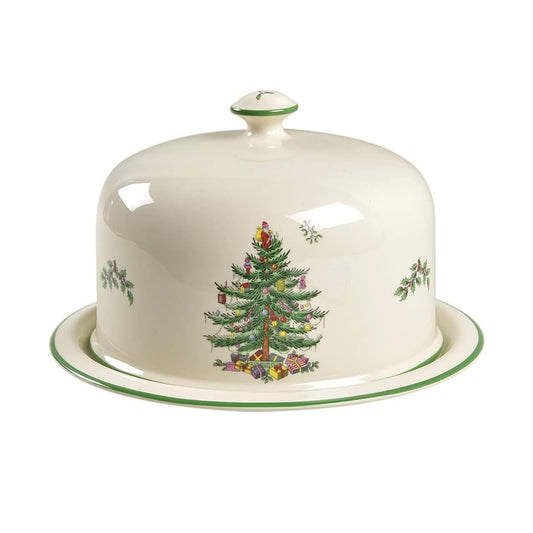 Spode Christmas Tree Domed Platter