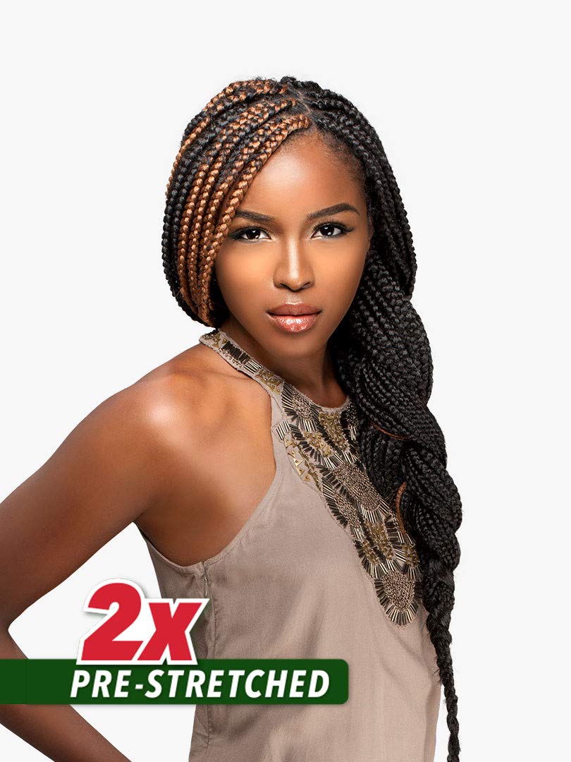 MULTI PACK DEALS! Sensationnel Synthetic Hair Braids XPRESSION 2X Pre-Stretched Braid 48" (3-PACK, M1B/30)