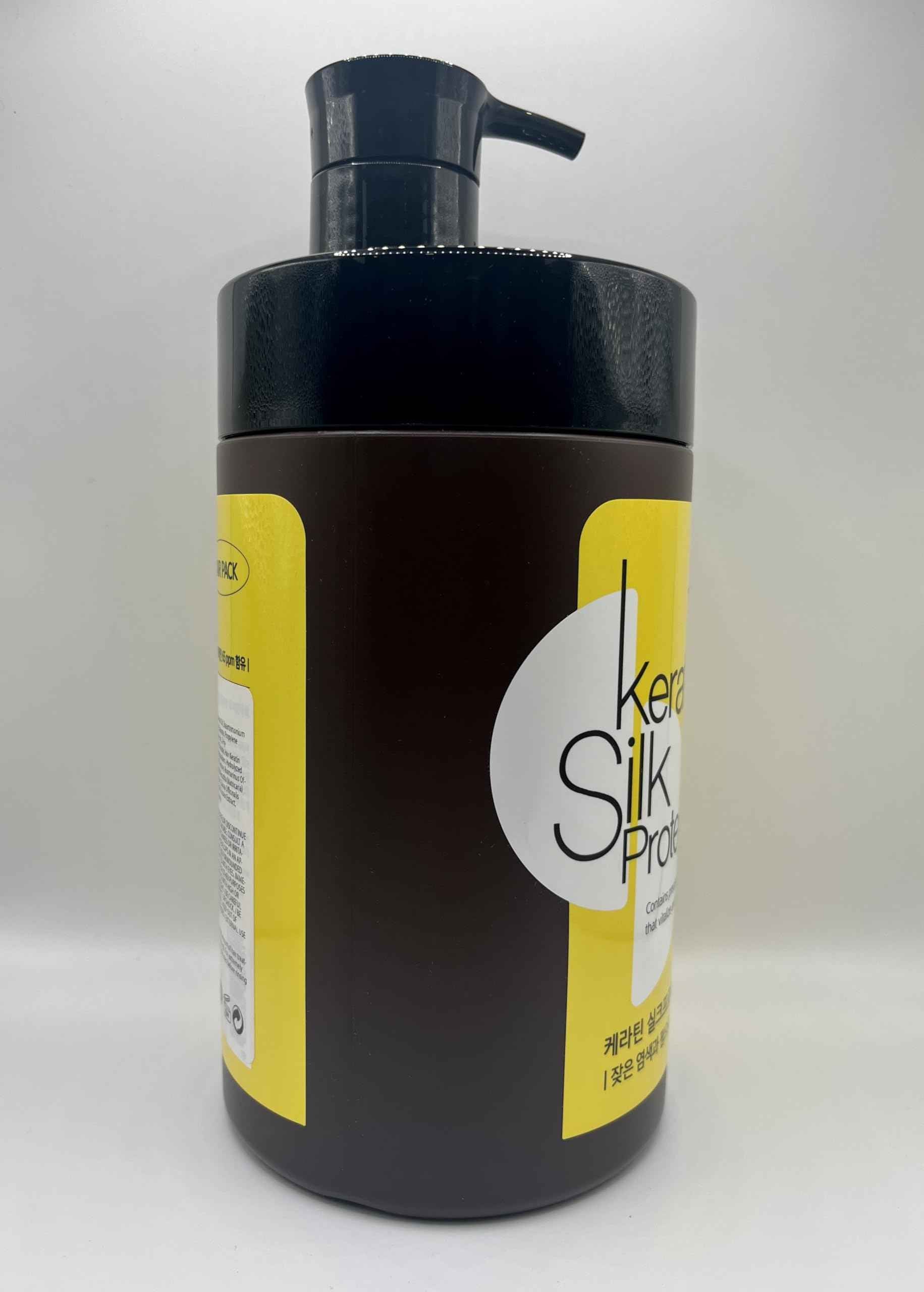 Man with Flowers Keratin Silkprotein Hair Pack 1000ml