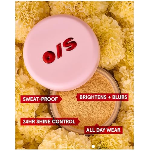 One Size By Patrick Star Ultimate Blurring Setting Powder 34.5 g, Ultra Peach - for Very Fair to Medium Skin Tones