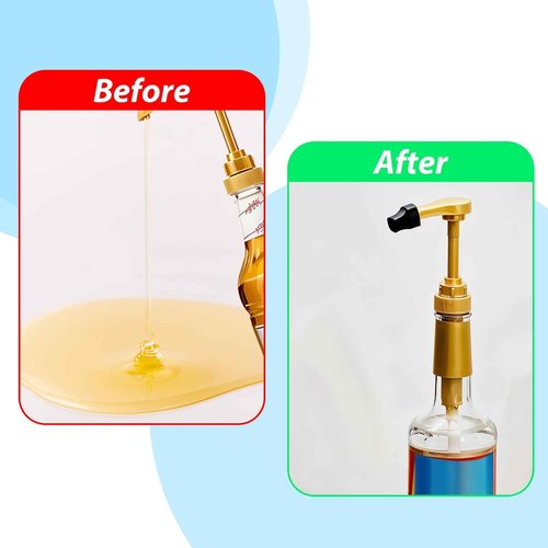 10 Pcs Coffee Syrup Pump Tip Covers, Portable Practical Pourer Cap for Oil Liquor Bottle Reusable Syrup Pump Tip Caps for Keep Sugar Condiments Olive Clean Preserved - Black