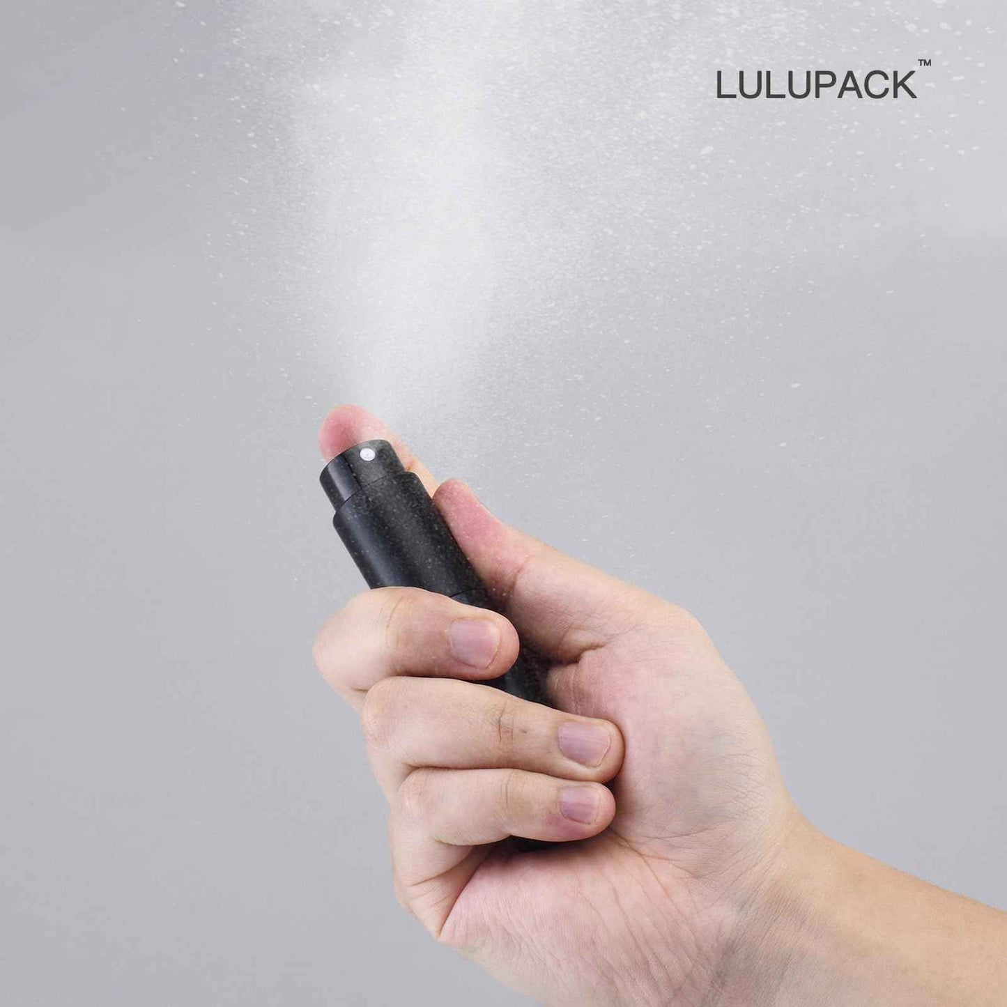 Lulupack Travel Perfume Bottle Refillable - Cologne Spray Atomizer Mini - Small Travel Size Empty Sprayer for Refill Sample Container - Portable Fragrance Decant Dispenser for Women Men 8ml 6PCS Brown