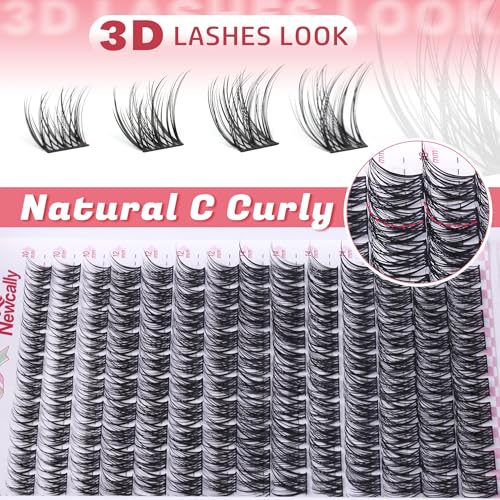 Wispy C-Curl Lash Clusters - DIY Eyelash Extensions 10-16MM