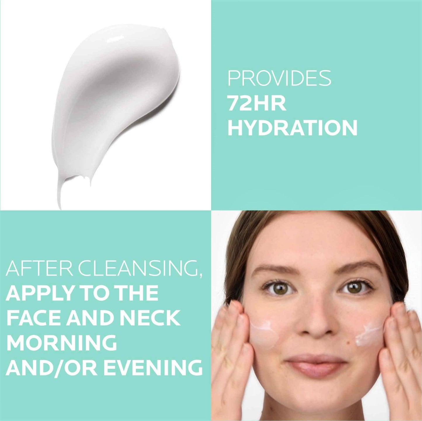 La Roche-Posay HydraphaseHA Light Face Moisturizer, Hyaluronic Acid Face Moisturizer with 72HR Hydration, Oil Free & Non-Comedogenic, 50 ML, 1.69 fl. oz.