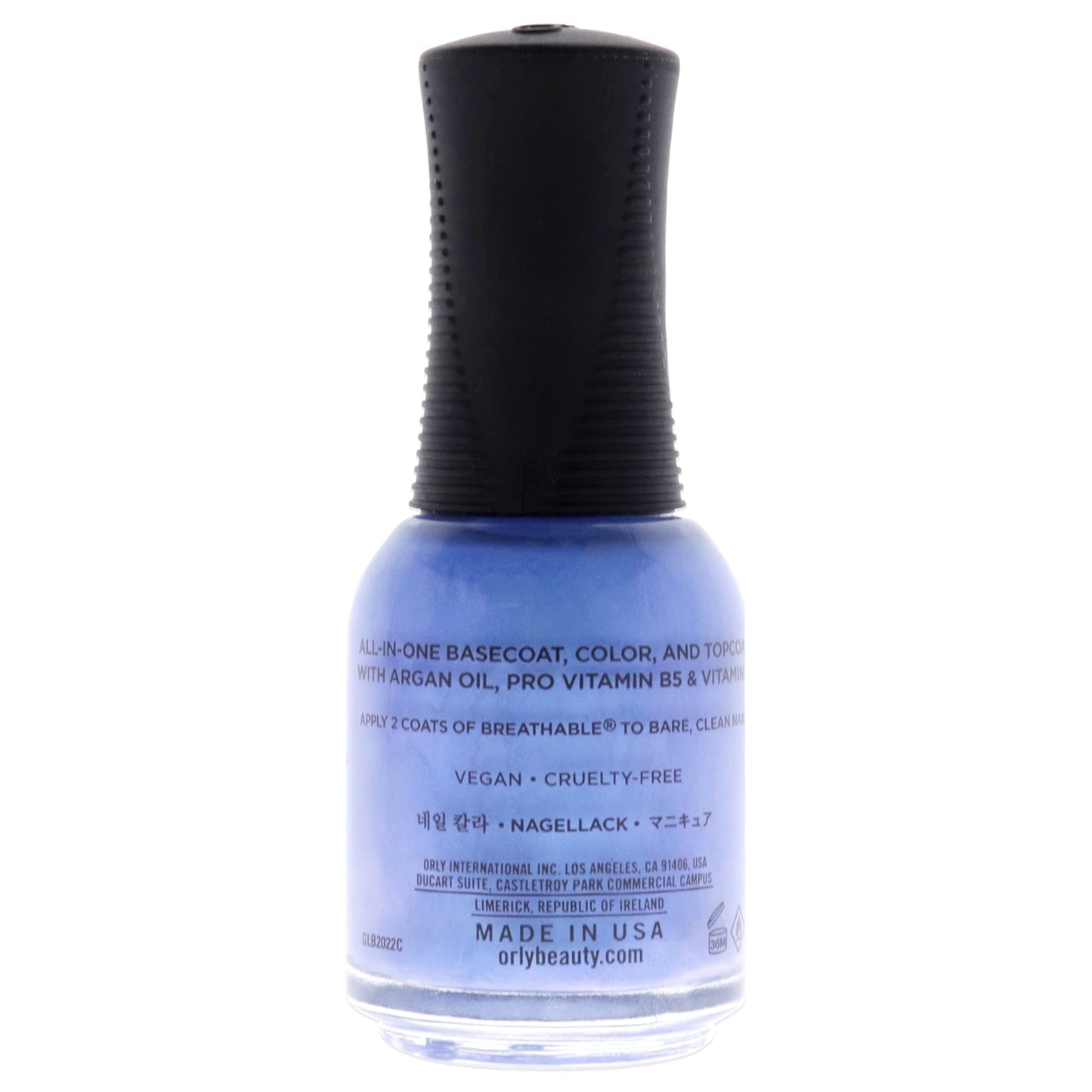 Orly Breathable Treatment Plus Color - 2060033 You Had Me At Hydrangea Nail Polish Women 0.6 oz (Pack of 2)