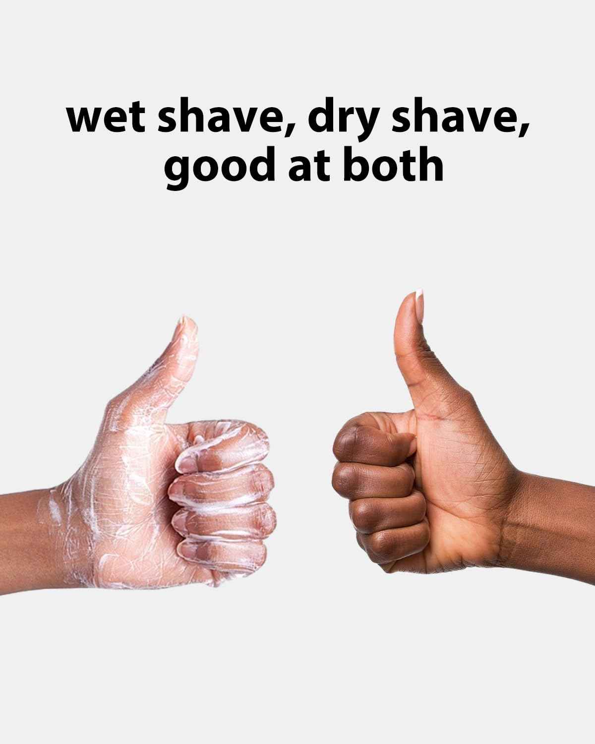 4 Pack Head Shaver Replacement Blades, 5 - Blade Shaver Replacement Heads for Bald Men Freedom Shaving, Head and Face Electric Razor Refills, with 3 Cleaning Brush