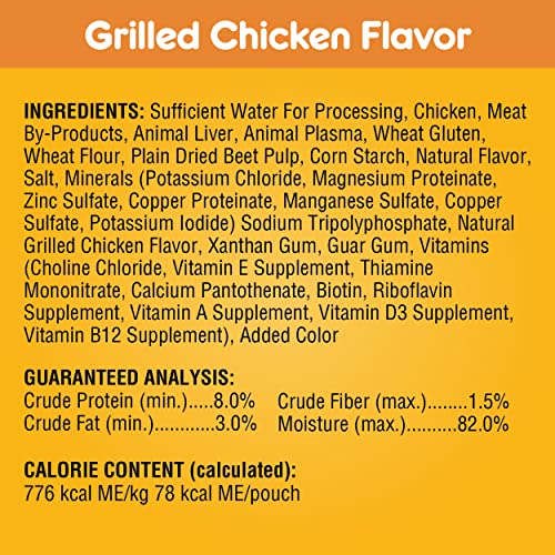 Pedigree Choice Cuts In Gravy Dog Food 18-Count Chicken Casserole Variety Pack, 3.5 oz Pouches (Pack of 2)