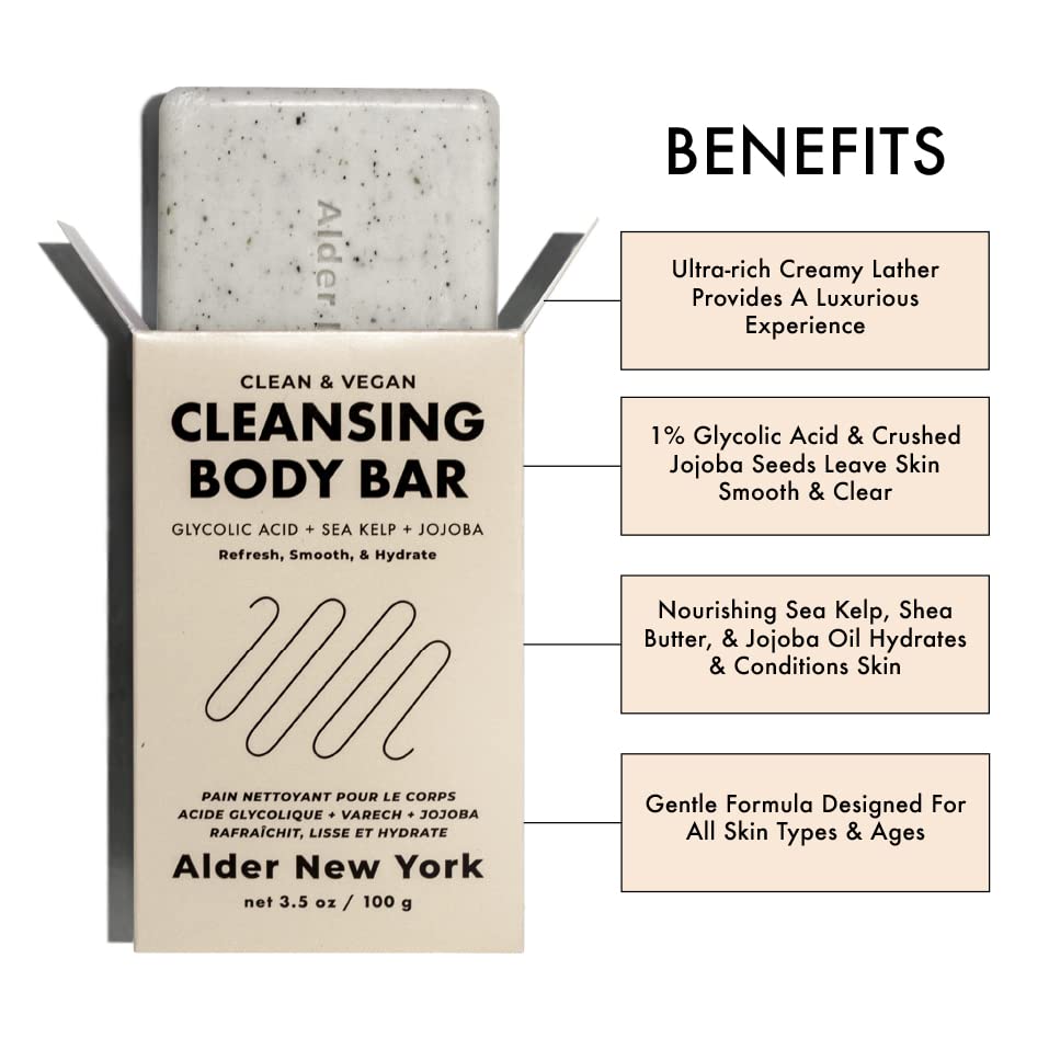 Alder New York Cleansing Body Bar - 3 Pack