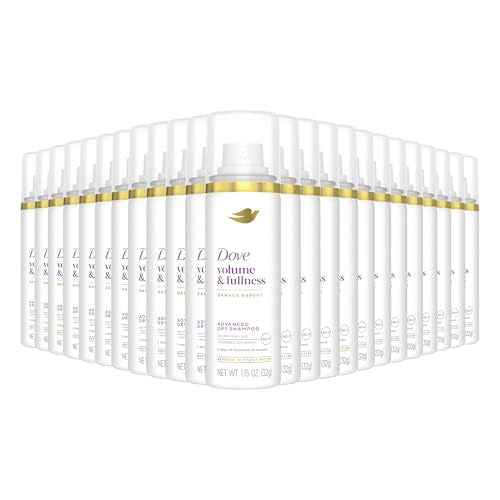 Dove Advanced Dry Shampoo Volume & Fullness Refresh & Revive Flat Hair Without Water for 2 Days of Freshness & Bounce 1.15 oz