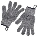 Bamboo Charcoal Exfoliating Shower Gloves | Body Scrub Pair