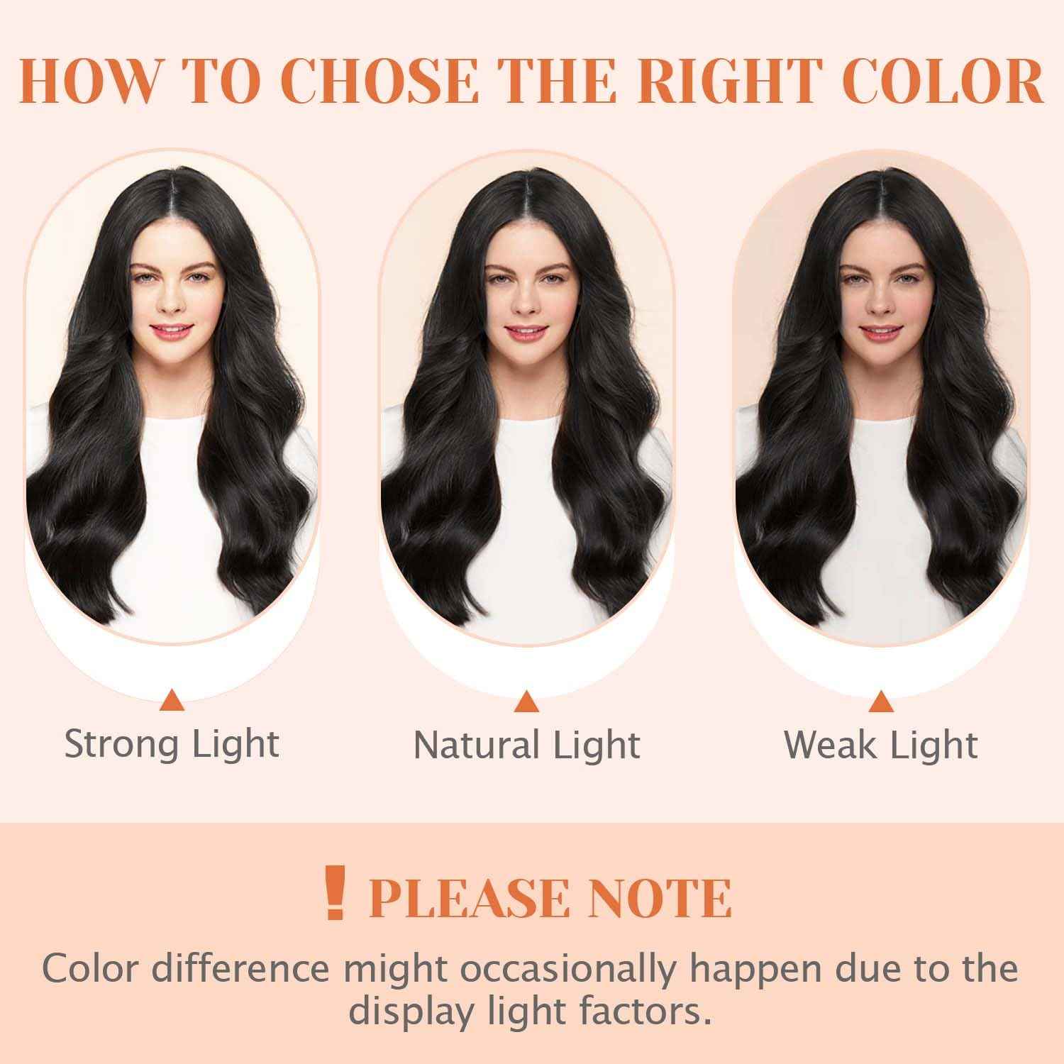 TESSHAIR 5 Clip One Piece Hair Extensions - 10 Inch Real Human Hair, 3/4 Full Head, 65g - Medium Brown Mixed Dark Blonde #4P27