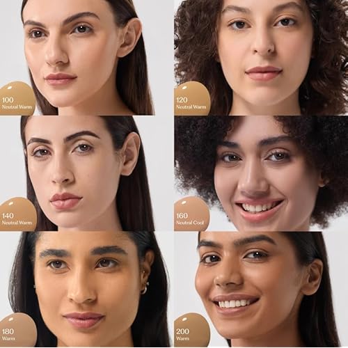 Thou Hue Drops Sheer Skin Tint/Foundation - 140 Neutral Warm, Medium Coverage, Natural Finish, silicone-free, Lightweight & Long-Lasting Foundation, Makeup Essentials, Easy to Blend, 30ml