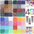 36000 Rhinestones 48 Colors 3mm Flatback Gems with B7000 Glue
