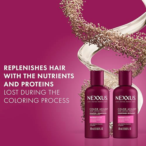 Nexxus Color Assure Sulfate Free Shampoo 3 oz - ProteinFusion for Color-Treated Hair