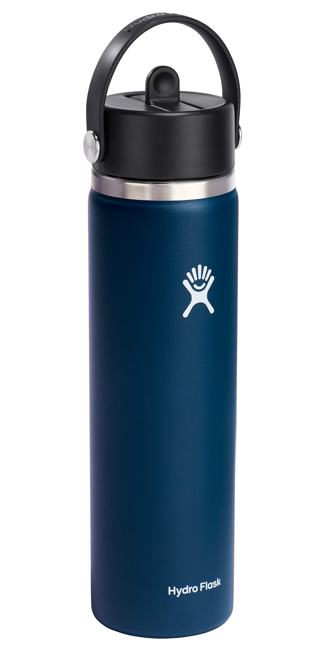 Hydro Flask Wide Flex Straw Cap Indigo 24 Oz