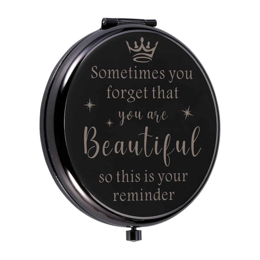 STVK 2025 Stocking Stuffers for Women Girl, Xmas Gifts for College Girls, Inspirational Makeup Compact Mirror for Girls, Anxiety Relief Item, Birthday Gifts for Daughter, 7th 8th Grade School Supplies