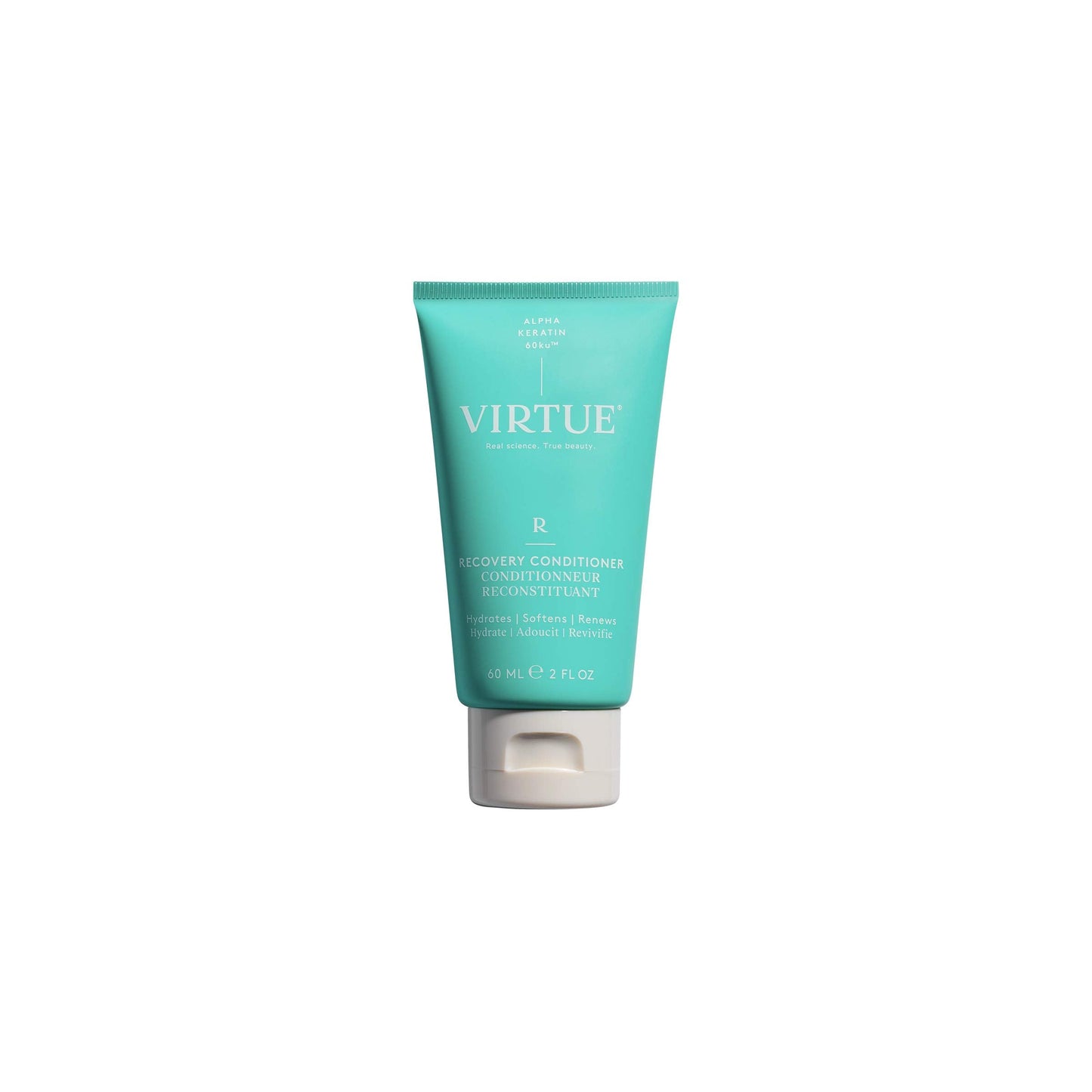 Virtue Recovery Conditioner with Keratin Hydrates, Softens, and Renews Damaged Hair, Sulfate Free, Color Safe