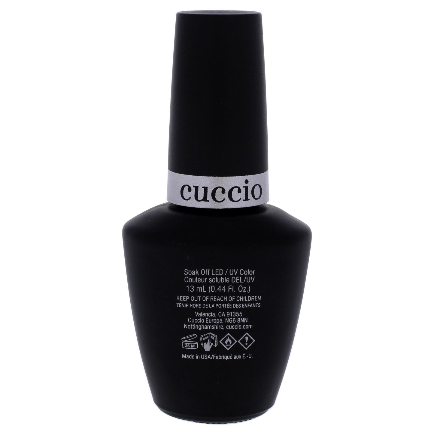 Cuccio - Veneer Gel Nail Polish - Pirouette - Soak Off Lacquer for Manicures & Pedicures, Full Coverage - Long Lasting, High Shine - Cruelty, Gluten, Formaldehyde & Toluene Free - 0.43 oz