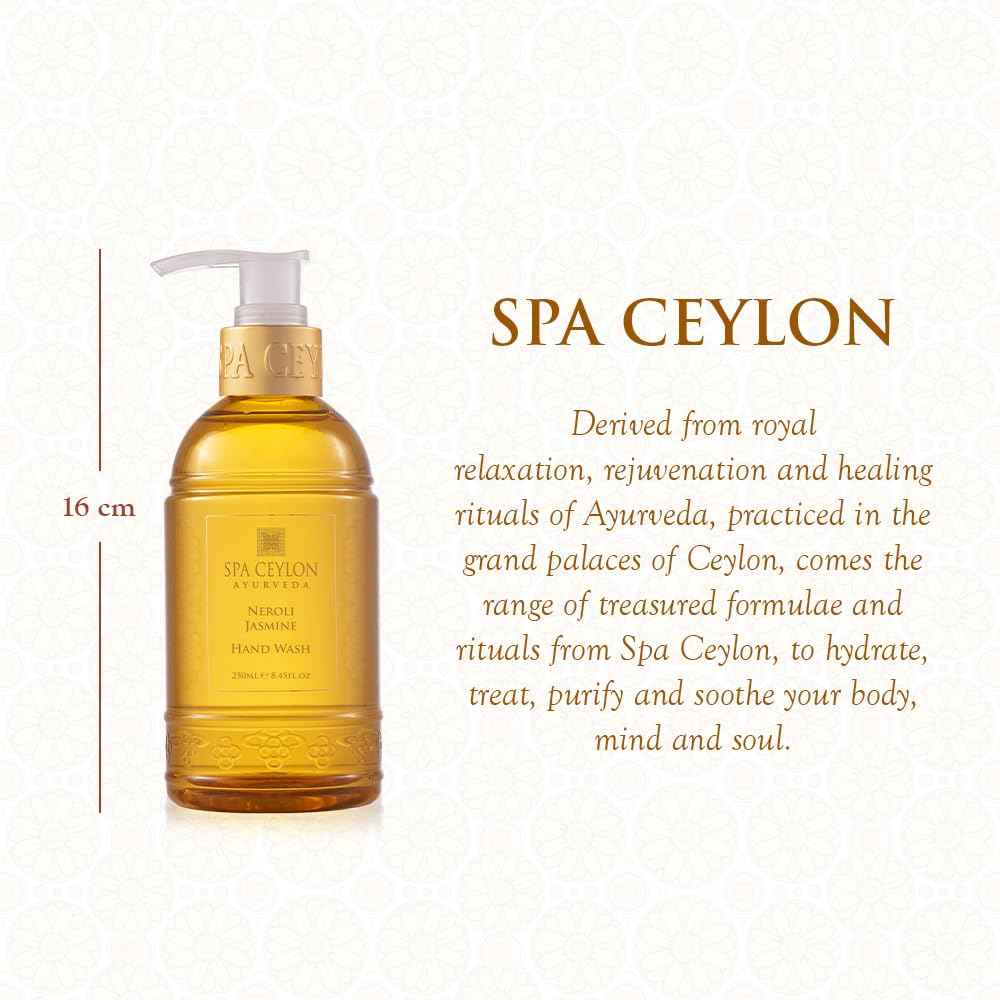 SPA CEYLON Neroli Jasmine Gentle Hand Wash | Hydrating Handwash Luxury Hand Care | Floral Fragrance | Soft And Smooth (Pack of 2)