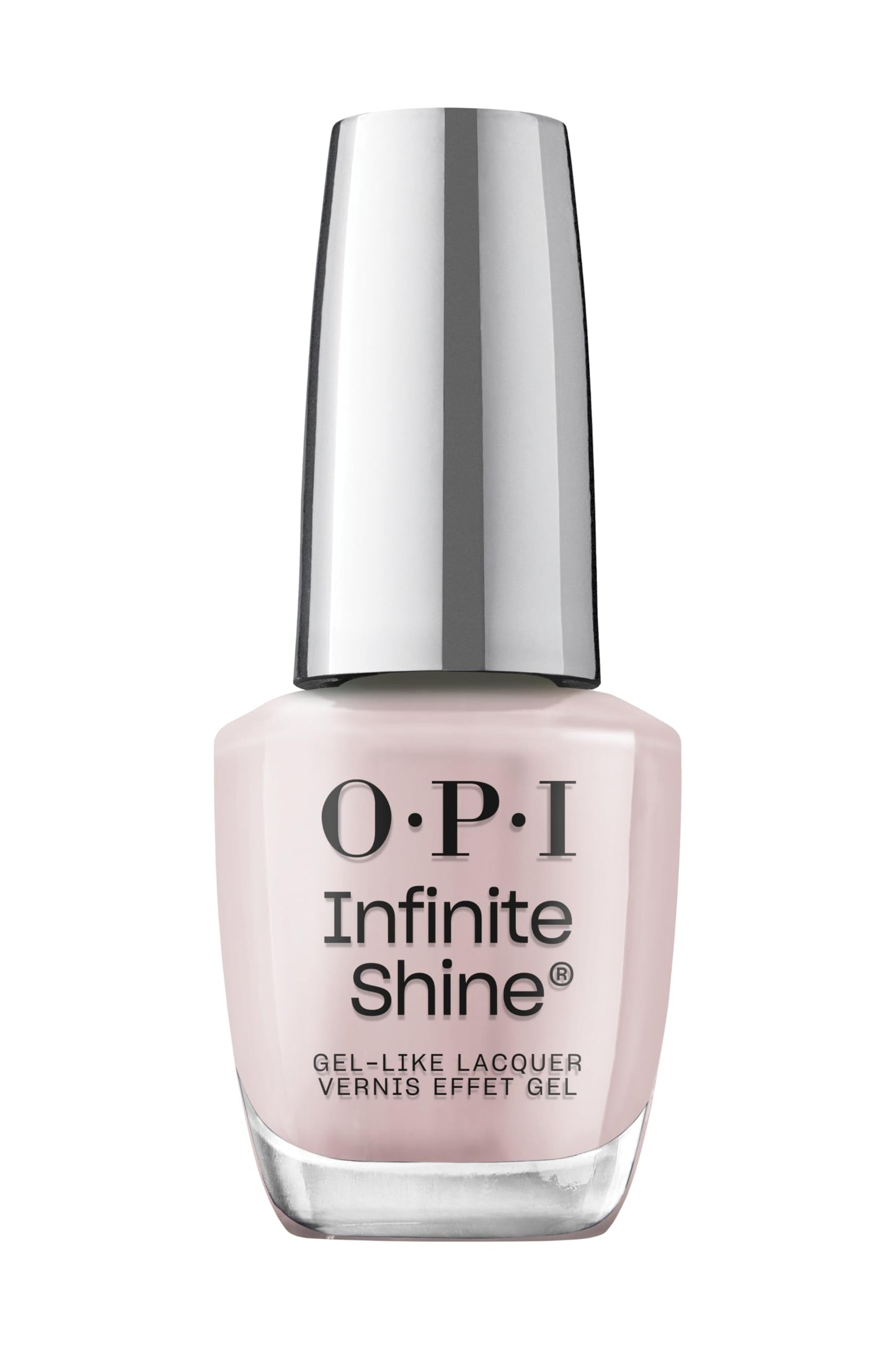 OPI Infinite Shine Long-Wear Soft Crème Finish Opaque Beige Nail Polish, Up to 11 days of wear & Gel-Like Shine, Don't Bossa Nova Me Around, 0.5 fl oz