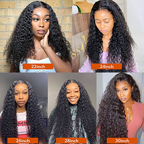 Brazilian Deep Wave Human Hair Bundle #1B 18 inch 50g