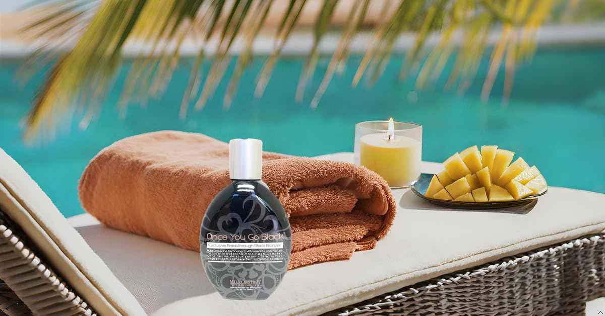 Millennium Tanning Once You Go Black Bronzer Tanning Lotion 13.5 oz