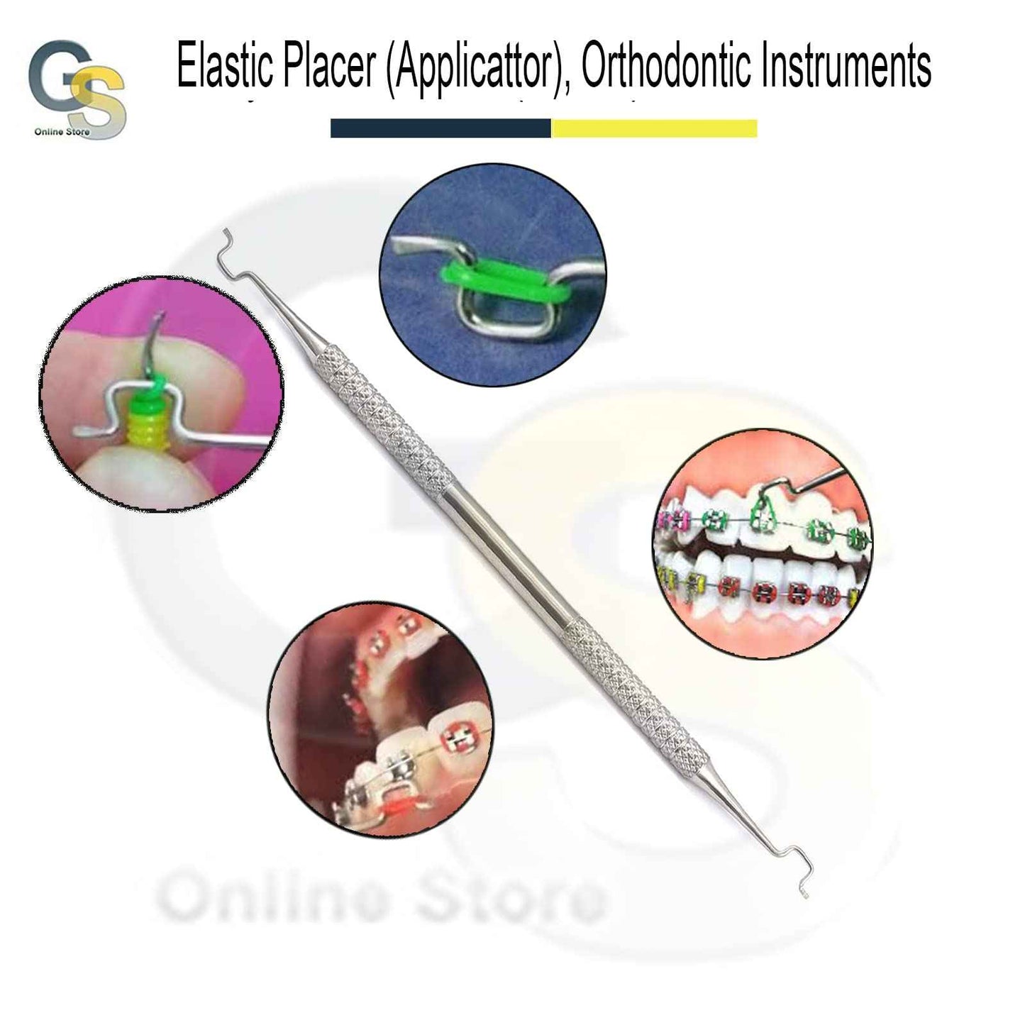 Elastic Placer (APPLICATOR), Orthodontic Instruments by G.S Online Store